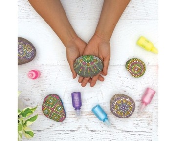 Маркеры с 3D эффектом 6 цветов Ooly MagicPuffy Growing Decoration