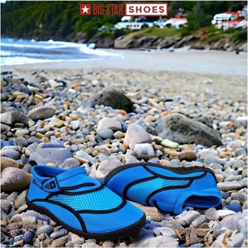 Buty do wody Damskie Dla Dzieci Big Star plażowe na jeżowce NN274a806 40