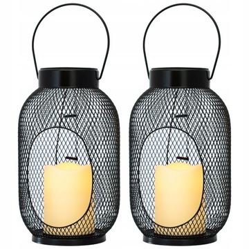 4x Lampa Solarna LED POCHODNIA Efekt PŁOMIEŃ Ogień