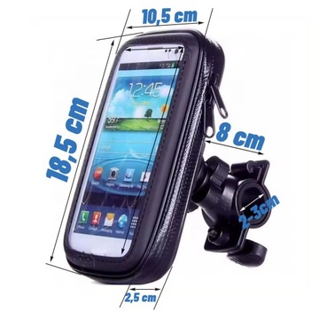 Водонепроницаемый ВЕЛОСИПЕДНЫЙ КРЕПЛЕНИЕ ДЛЯ ТЕЛЕФОНА GPS-ЧЕХОЛ НА РУЛЬ 6.5