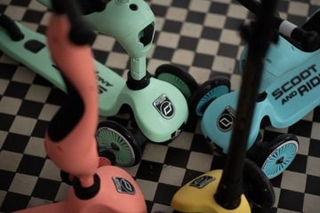 SCOOT AND RIDE Самокат и самокат для детей 1–5 лет Highwaykick1 2в1 Киви
