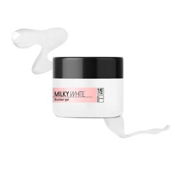 ŻEL BUDUJĄCY do paznokci Simple Shape Milky White Mistero Milano15g 2064/15