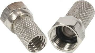 ZŁĄCZE WTYK F 7.2mm EFKA WTYCZKA DVB-T DVB-S 10szt