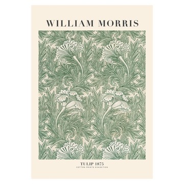 Plakat 21x30 William Morris Tulip 1875