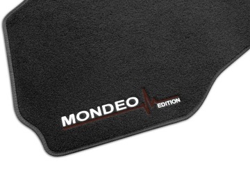 ВЕЛУРОВЫЕ КОВРИКИ FORD MONDEO MK4 (2007 - 2014) + ВЫШИВКА