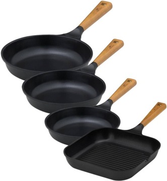 GERLACH NATUR PATELNIA 20 24 28 CM + GRILLOWA 28CM
