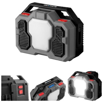 Радиостанция для строительной площадки Energy+ с питанием от аккумулятора и Bluetooth