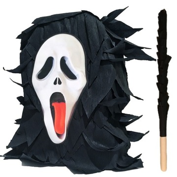 PINIATA Halloween Zombie Krzyk 24h kij GRATIS