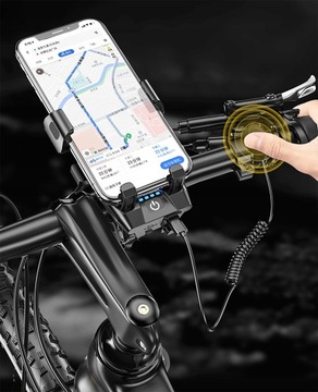 ДЕРЖАТЕЛЬ ДЛЯ ТЕЛЕФОНА POWERBANK BIKE LAMP