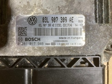 JEDNOTKA 03L907309AE SADA VW PASSAT B7 2,0 TDI