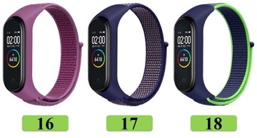 РЕМЕШОК-БРАСЛЕТ ДЛЯ XIAOMI MI BAND 3/4/5/6/7 30 ЦВЕТОВ
