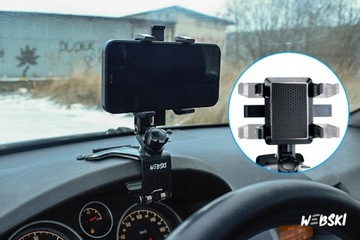 АВТОМОБИЛЬНЫЙ ДЕРЖАТЕЛЬ ТЕЛЕФОНА НА ПРИБОРНОЙ ПАНЕЛИ