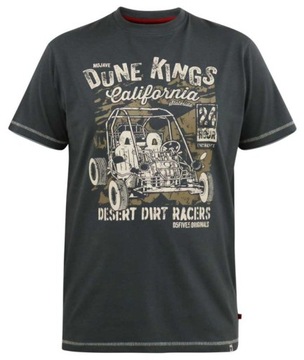 DUŻA MĘSKA KOSZULKA T-SHIRT DUKE D555 DUŻE ROZMIARY 2XL