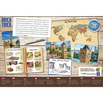 Brick Trick Сборка из кубиков: Путешествие Биг Бена 61552
