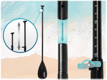 Складное весло для доски Neo-Sport SUP 230 см.