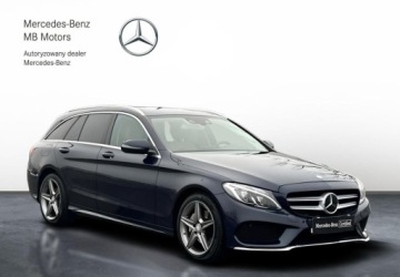 Mercedes Klasa C W205 Kombi 200 184KM 2015 Mercedes-Benz Klasa C AMG 4Matic Airmatic BlindSpot Czujniki Distronic Hea, zdjęcie 6