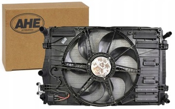 KOMPLET CHLADIČ + VENTILÁTOR AUDI VOLKSWAGEN 1.4 1.5 TSI GTE E-TRON