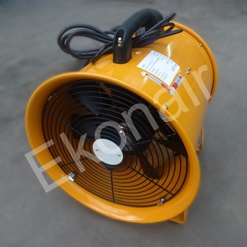 WENTYLATOR MOBILNY PRZEMYSŁOWY SSĄCY - 1500m3/h