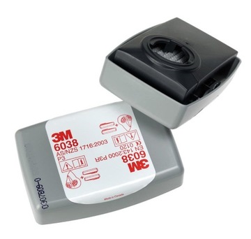 Filtr pochłaniacz przeciwpyłowy do maski 3M 6038