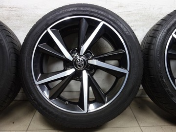 Диски летние 225/45R17 5x114.3 OEM Toyota Corolla Auris TPMS Экстра состояние