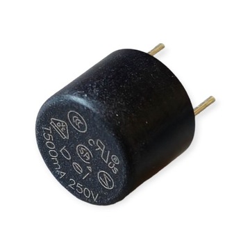 RFT-0.5A BEZPIECZNIK TOPIKOWY ZWŁOCZNY 500mA 250V