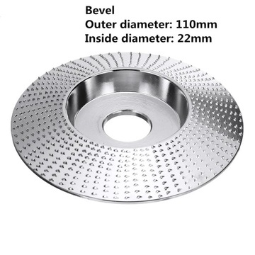 Bevel 22mm styl otworu Koło szlifowe do drewna 22mm