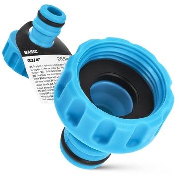 Шланг с соединительным краном и резьбой GW 3/4 Соединительная резьба IDEAL CELLFAST 3/4 дюйма