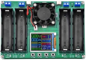 Tester miernik ogniw akumulatorów Li-ion 18650 4k