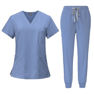 KOMPLET MEDYCZNY DAMSKI SCRUB UNIFORM RÓŻNE KOLORY, 2XL (44)