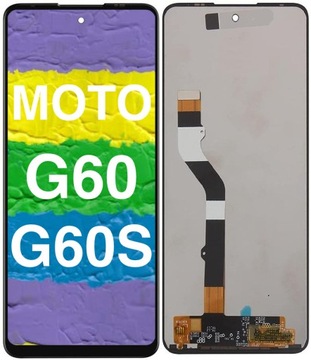 Wyświetlacz LCD Ekran do Motorola MOTO G60 / G60S