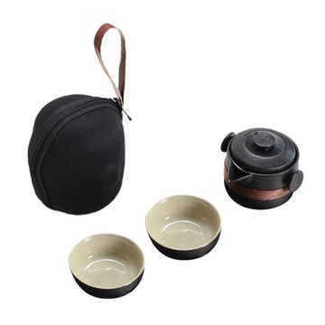 Portable Ceramic Travel Tea Set Handmade Chinese E