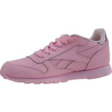 Różowe Skóra naturalna Buty Damskie Reebok r.36,5