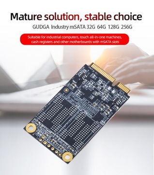 GUDGA Промышленный твердотельный накопитель GIM1 ТБ mSATA 3D NAND 1 ТБ SATA III