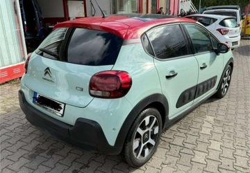 Citroen C3 III Hatchback 1.2 PureTech 110KM 2020 Citroen C3 Automat Super wersja Panorama 1.2 Benzyna 110KM, zdjęcie 2