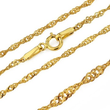 Złoty Komplet Biżuterii Złoto 333 Naszyjnik Kolczyki Serca UPOMINEK GRATIS