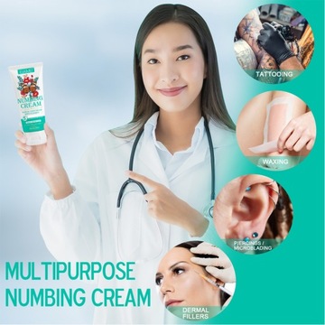 Tattoo Numbing Cream,Krem znieczulający do tatuażu,60 ml