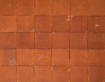 Rustykalne płytki ścienne 10,5x10,5 cm z Meksyku - Terakota cotto Jahuete