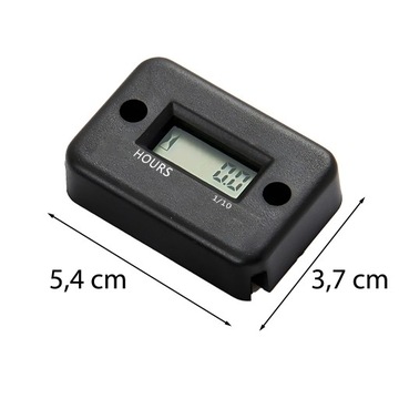 ВРЕМЯ РАБОТЫ ДВИГАТЕЛЯ СЧЕТЧИКА ЧАСОВ 12 / 24 В