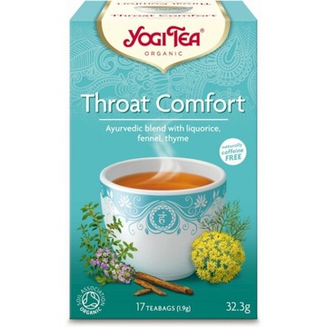 YOGI TEA THROAT COMFORT HERBATKA NA GARDŁO 17X