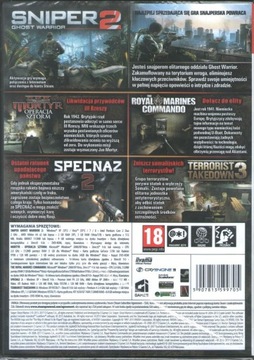 SNIPER 2 GHOST WARRIOR PL - новый, фольгированный!
