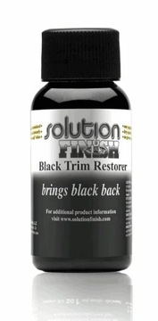 Solution Finish Black Plastic & Vinyl Restorer 60ml - odnowi stare twor
