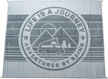 WYKŁADZINA MATA PODŁOGA DO PRZEDSIONKÓW REIMO LIFE IS A JOURNEY 250x340 cm