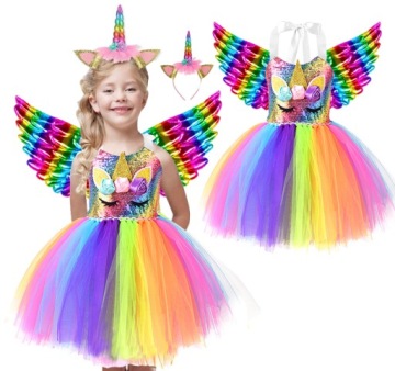 платье UNICORN WINGS тюль маскировочный 140