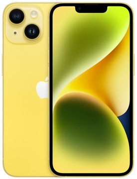 OUTLET / APPLE IPHONE 14 128GB / YELLOW / ŻÓŁTY / ORYGINALNE PUDEŁKO