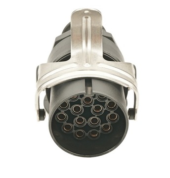 Вилка ADR 15-полюсная, 24 В, 15-контактная, витая, ПРИЦЕП