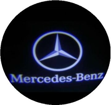 LOGO LED PROJEKTORY DRZWI MERCEDES KLASA A B C E