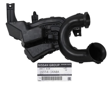 Rezonator filtr rura powietrza NISSAN JUKE 1.6 benz 16554-1KA0A 165541KA0A