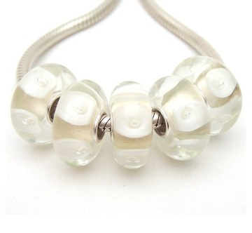 CHARMS ZAWIESZKA KORALIK SZKŁO MURANO BEADS