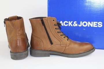 Jack&Jones JFWKARL Leather Boot roz.44 (CK1581)