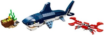 LEGO CREATOR 31088 SEA CREATURES 3 В 1 + БУМАЖНЫЙ СУМОК LEGO